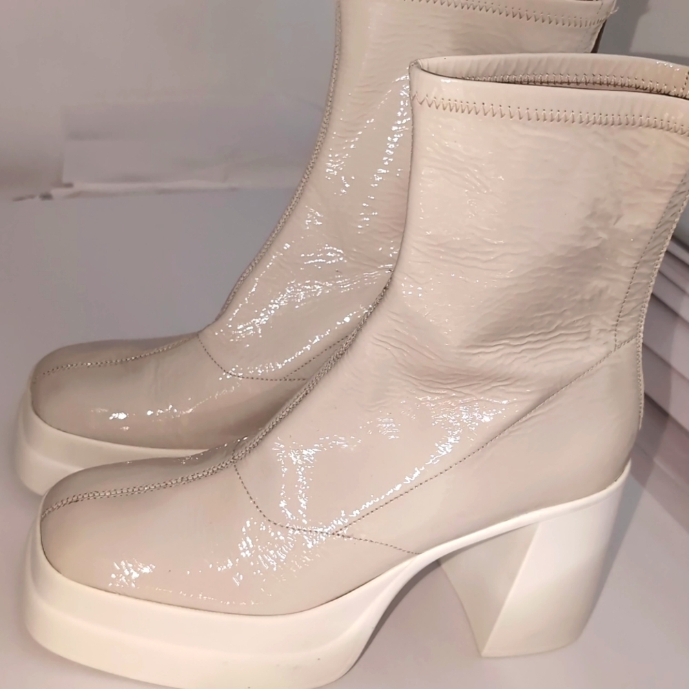 Free People Double Stack Platform Boot...Size 40/… - image 5